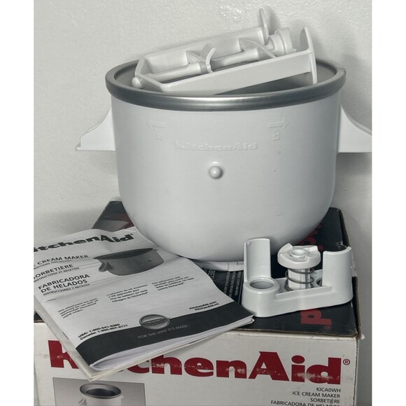 KitchenAid ICE CREAM MAKER Stand Mixer Attachment Only No Stand Mixer Open Box - Picture 3 of 6